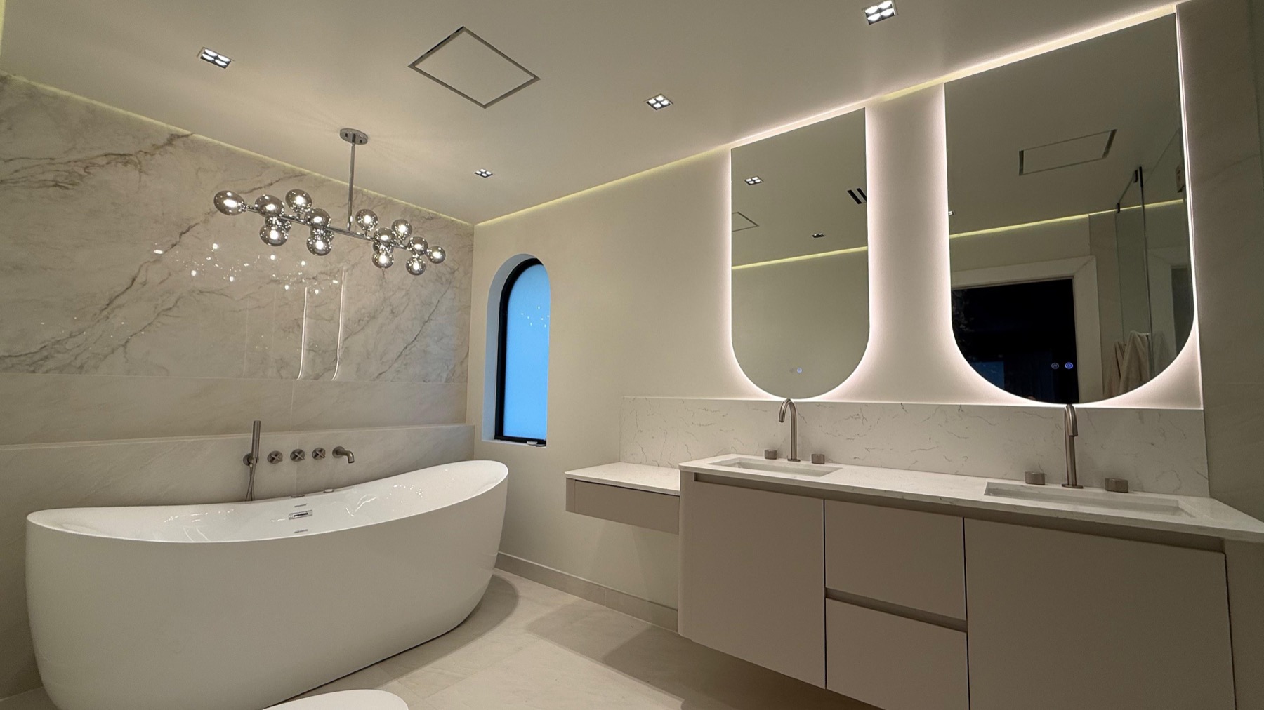 Luxury bathroom remodeling